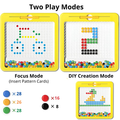 Montessori Magnetic Dots Board