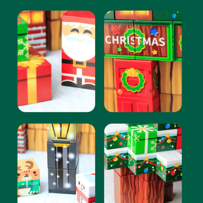 Onenazo Blocs de Construction Magnétiques | Édition Noël 2025 – 150 pièces & 300 pièces