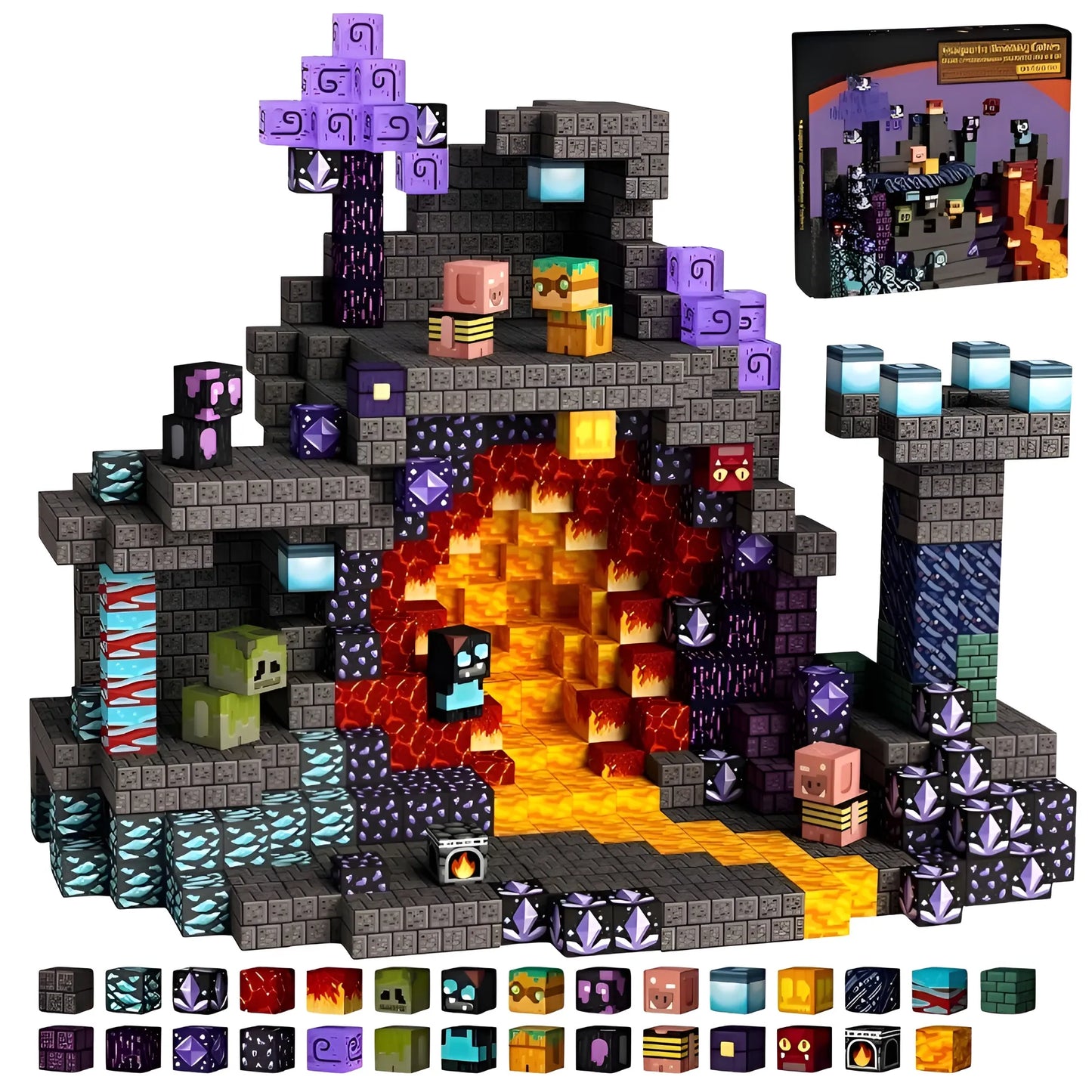 Magnetic Building Blocks 100 PCS