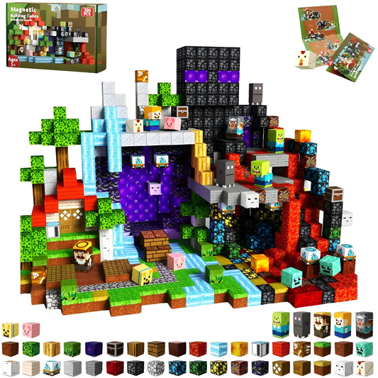 Magnetische Bausteine, 300 Teile | Geisterportal