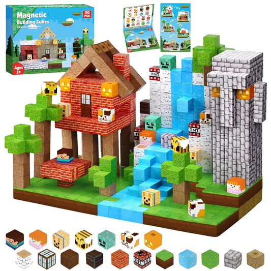 Magnetische Bausteine, 150 Teile | Walddorf