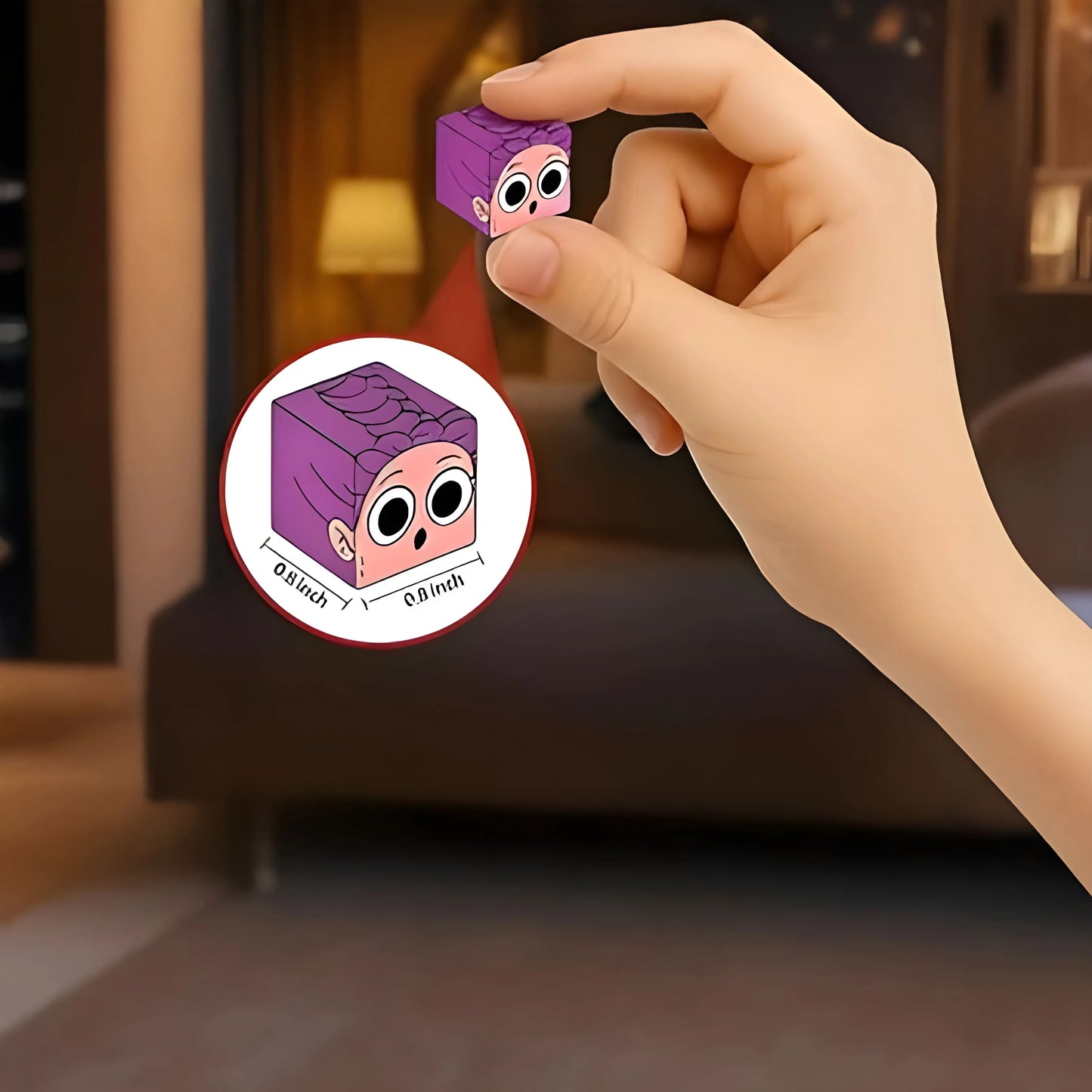 Onenazo Magnetische Bausteine – Musik 100, 150 Stück | 2 cm