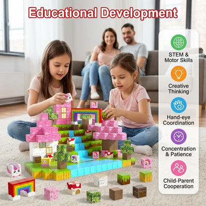 Onenazo Magnetische Bausteine, 100 Teile | Einhornland