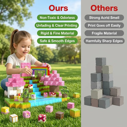 Onenazo Magnetische Bausteine, 100 Teile | Einhornland