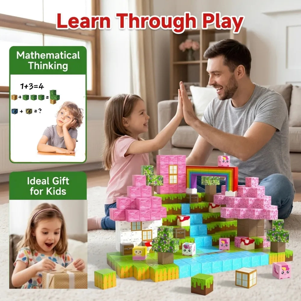 Onenazo Magnetische Bausteine, 100 Teile | Einhornland