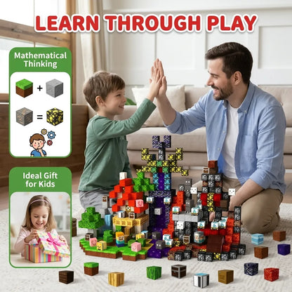 Magnetische Bausteine, 150 Teile | Mystischer Netherwald