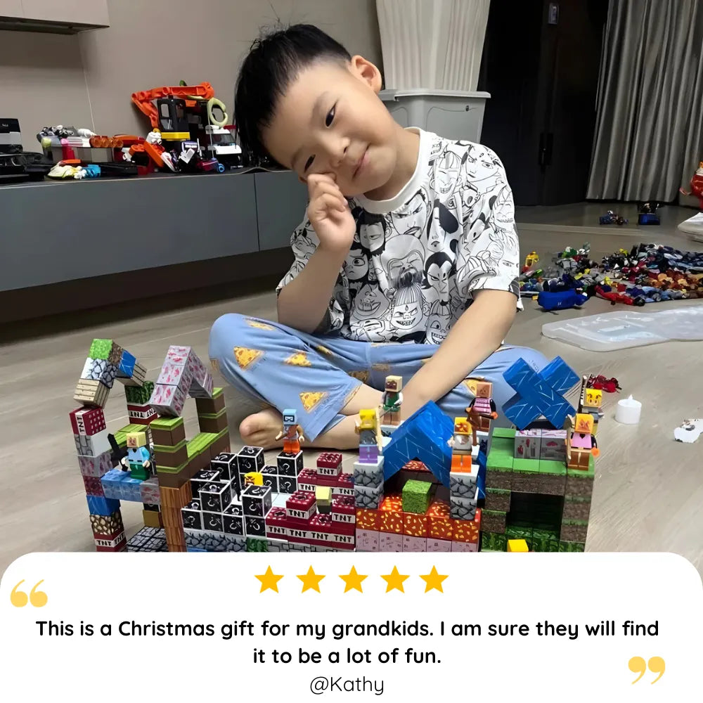 Blocs de construction magnétiques 100 pièces