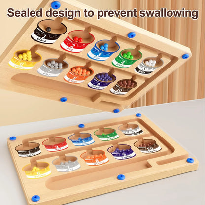Onenazo Magnetic Color and Number Maze