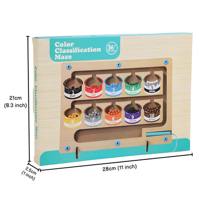 Onenazo Magnetic Color and Number Maze