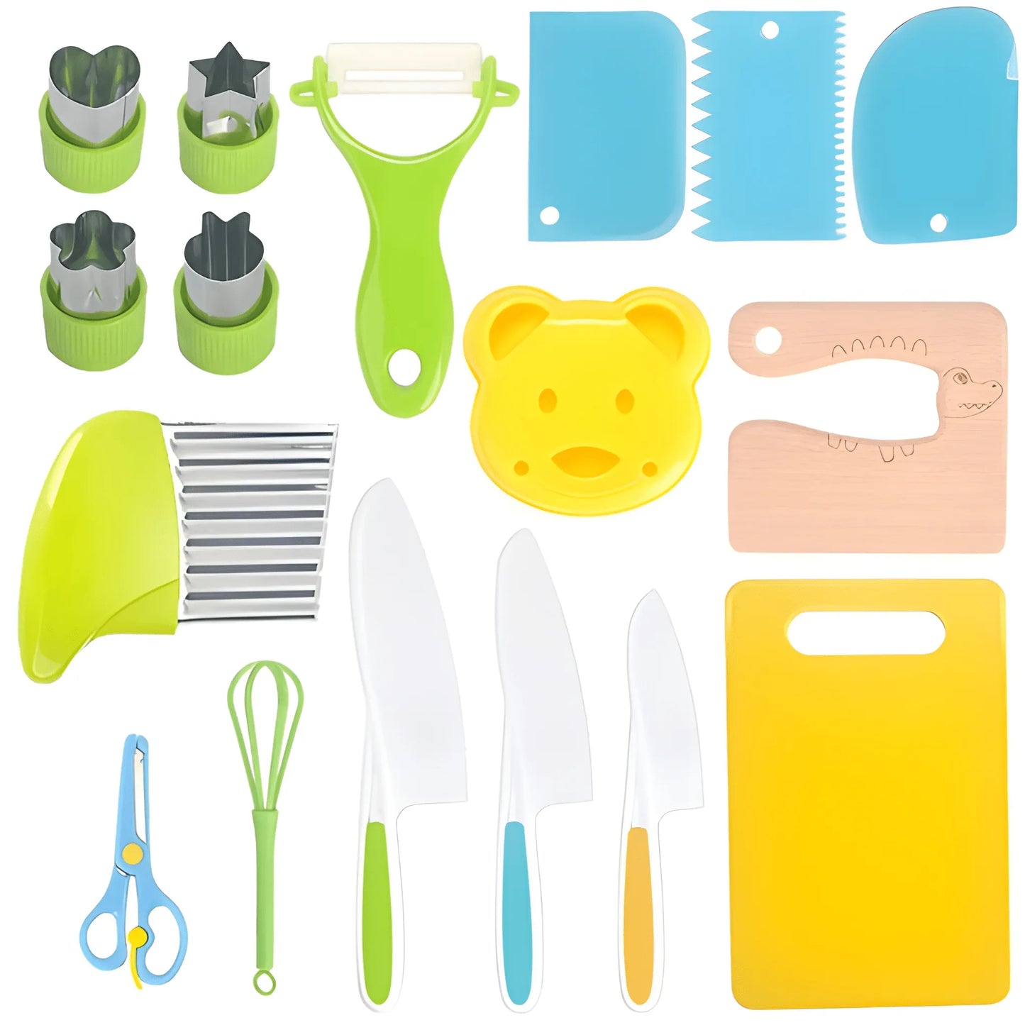 Montessori Kitchen Tools (17 Pieces)