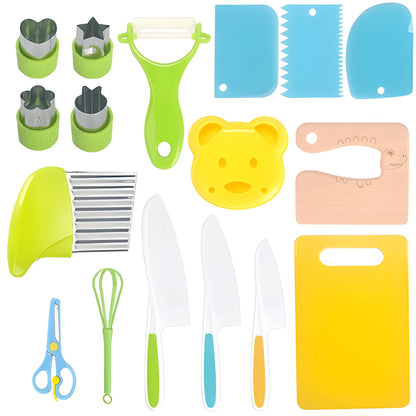 Montessori Kitchen Tools (17 Pieces)