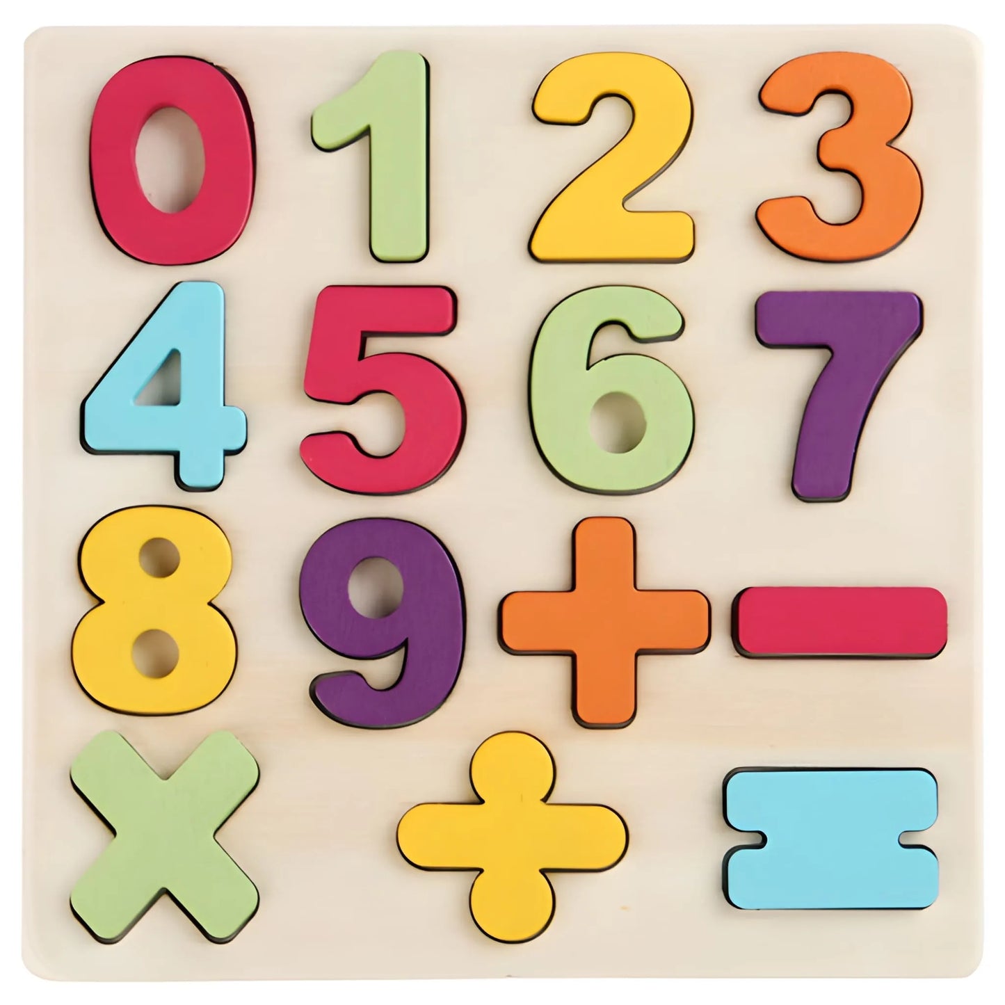 Onenazo Montessori Puzzles - Letters, Shapes, Numbers