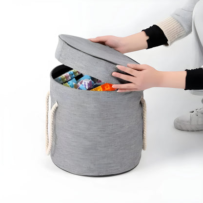 Onenazo 2-in-1 Spielzeug-Aufbewahrungskorb und Spielmatte