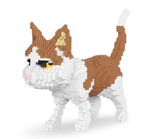 building blocks orange and white cat img 3