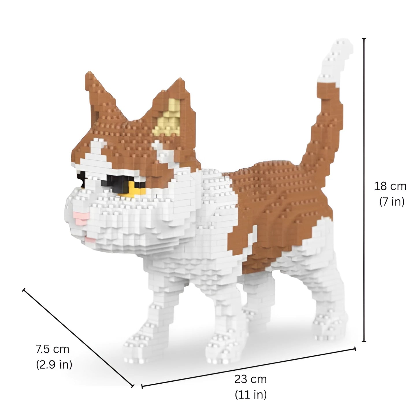 building blocks orange and white cat img 4