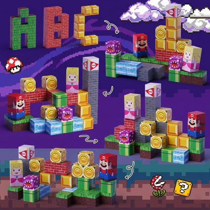 Portable Magnetic Building Blocks 36 PCS