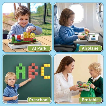 Portable Magnetic Building Blocks 36 PCS