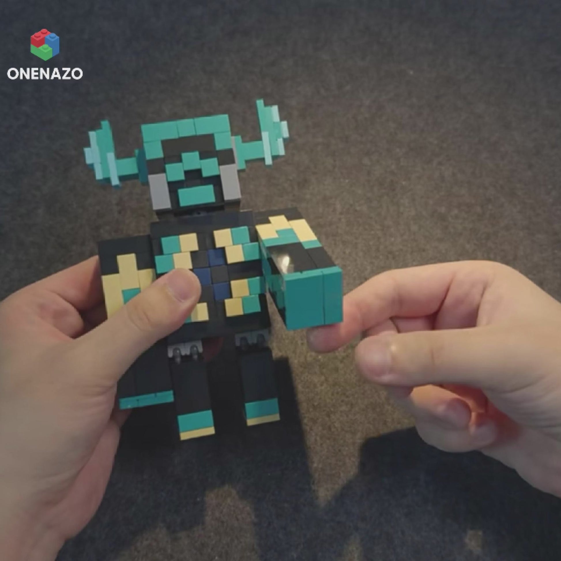 minecraft Warden building blocks video from Onenazo