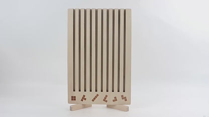 Montessori Wooden Russian Blocks Puzzle