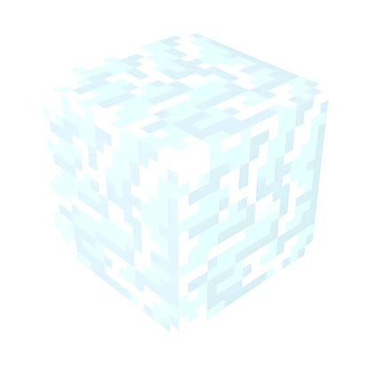 snow Minecraft Magnetic Block