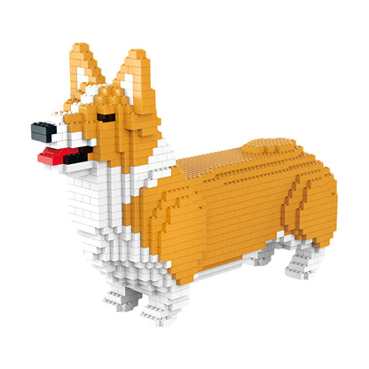 welsh corgi building blocks set img 3